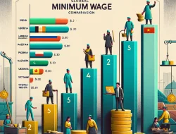 Indonesia Masuk Daftar 10 Negara dengan Upah Minimum Terendah di Dunia