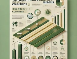 Negara Penghasil Beras Tertinggi di Dunia Tahun 2023-2024